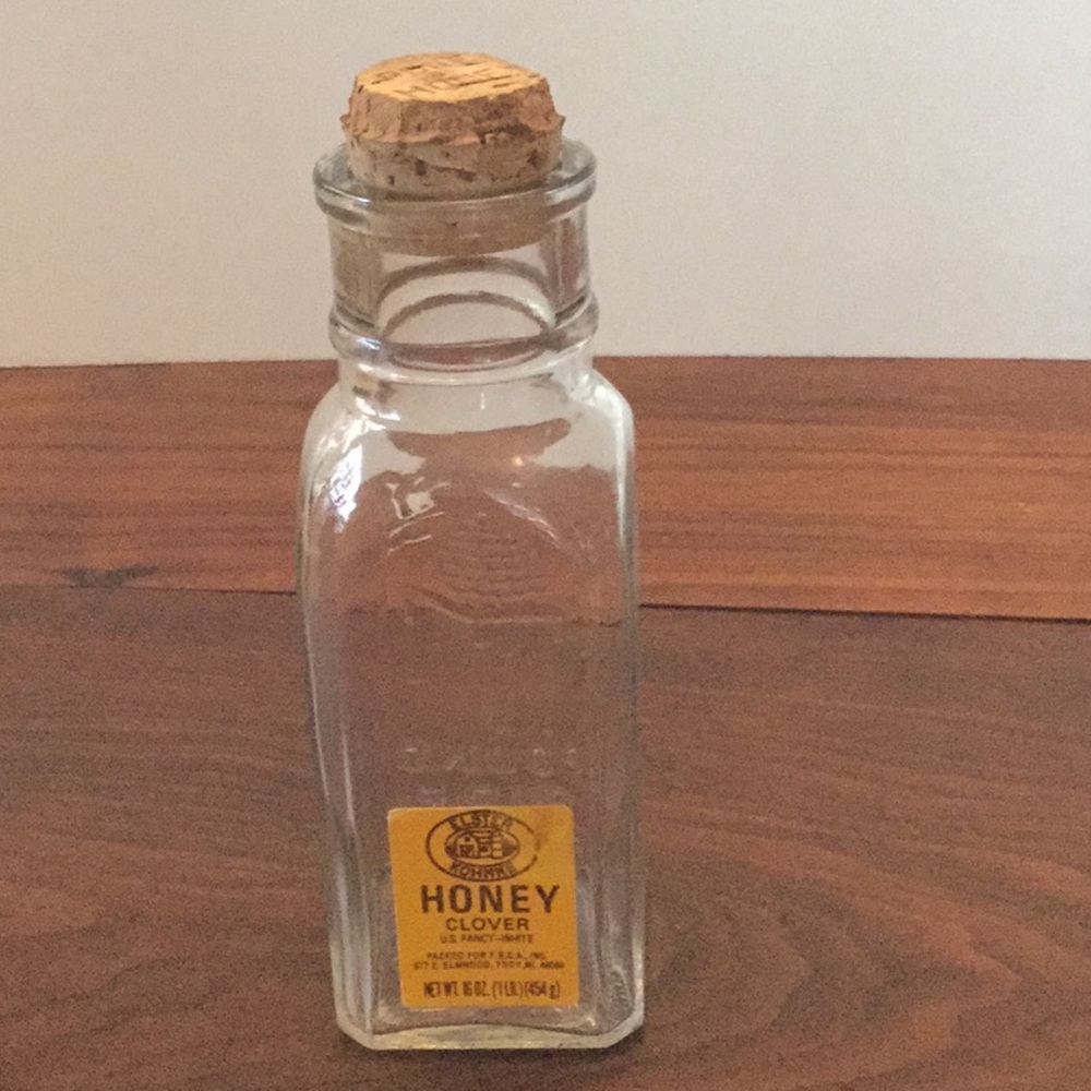 Honey bottle vintage